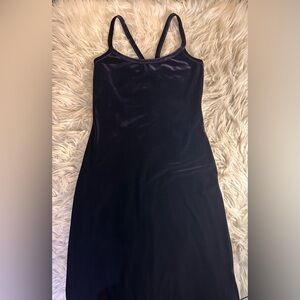 Velvet dress purple Jacob